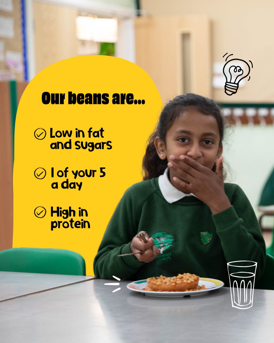 Not only are beans a great nutritious choice, they're also a warm welcome to school in these chilly months.

Ask your Engagement Partner about adding beans to your school's breakfast menu.

#NoChildTooHungryToLearn #SchoolBreakfasts #WinterWarmers