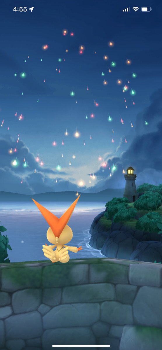 death327's tweet image. Victini! #PokemonGo #DualDestiny