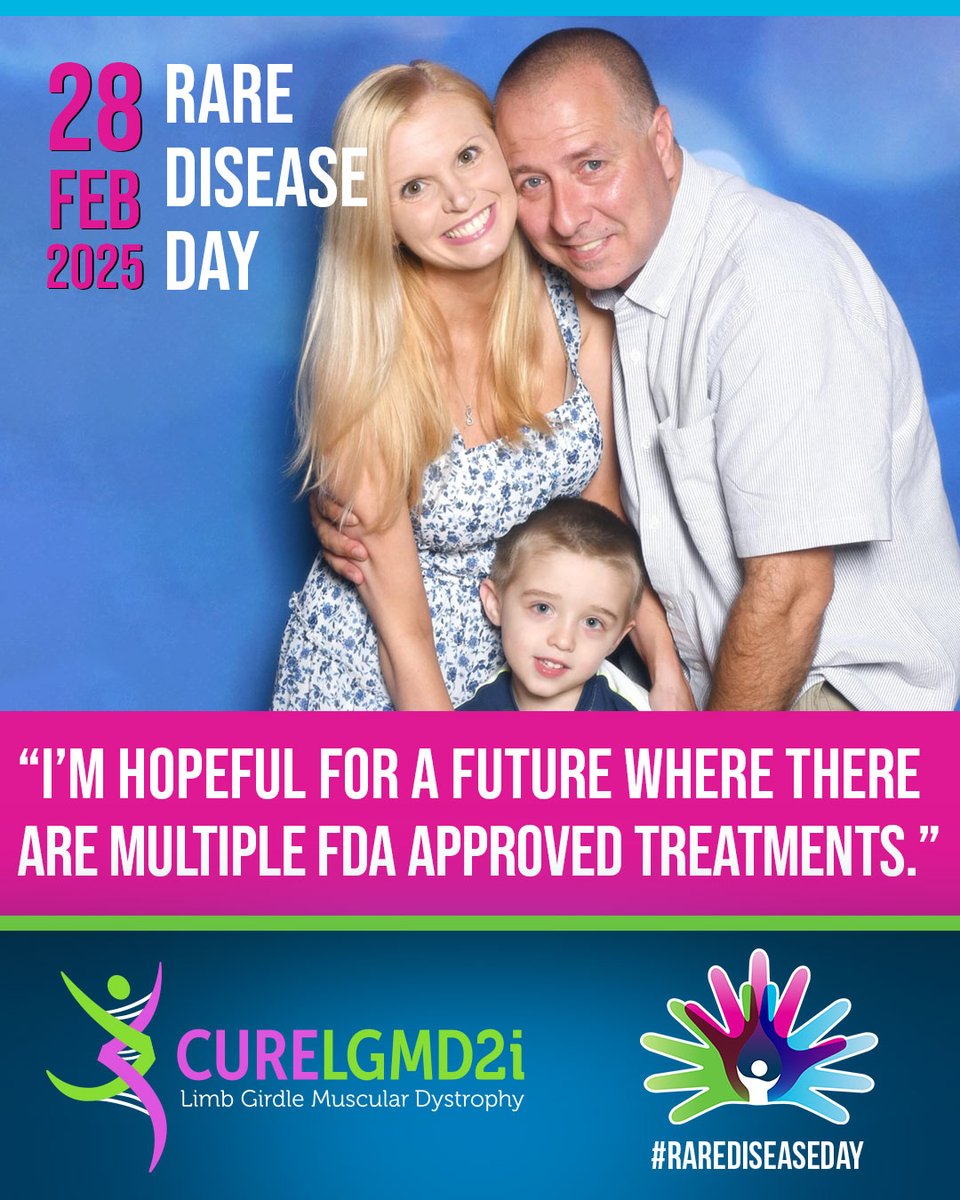 Rare Disease Day, Let's ensure funding for research continues! #AloneWeAreRare #TogetherWeAreStrong #LGMD #CureLGMD #RareDiseaseDay2025 #RDDay