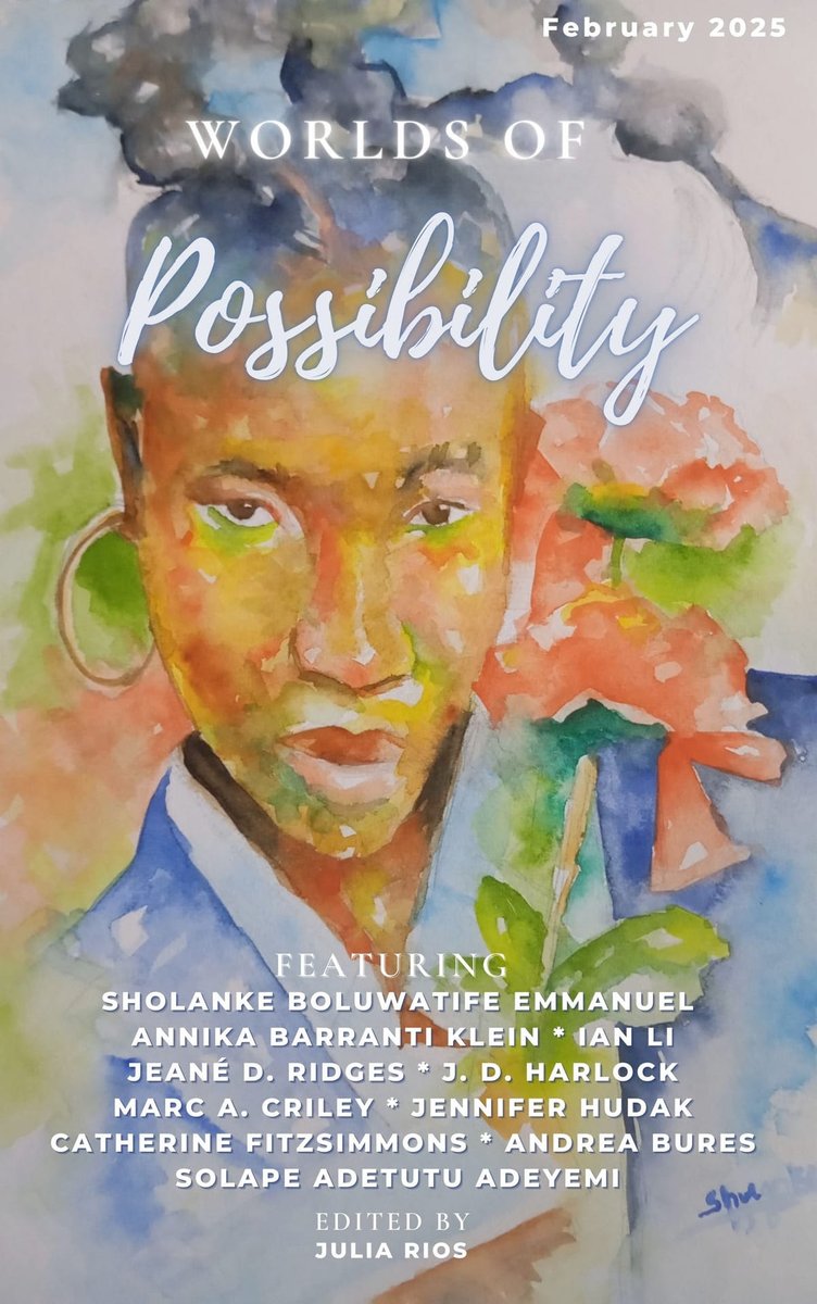 J. D. Harlock (@jd_harlock) on Twitter photo It's an honor to have one of my poems featured in one of the final issues of <a href="/omgjulia/">Julia Rios</a>'s Worlds of Possibility!
Purchase a digital copy: patreon.com/juliarios/shop…
#SFF #SF #ScienceFiction #Fantasy #Poem #Poetry #Literature #Magazine #PublishingNews #Publishing It's an honor to have one of my poems featured in one of the final issues of <a href="/omgjulia/">Julia Rios</a>'s Worlds of Possibility!
Purchase a digital copy: patreon.com/juliarios/shop…
#SFF #SF #ScienceFiction #Fantasy #Poem #Poetry #Literature #Magazine #PublishingNews #Publishing