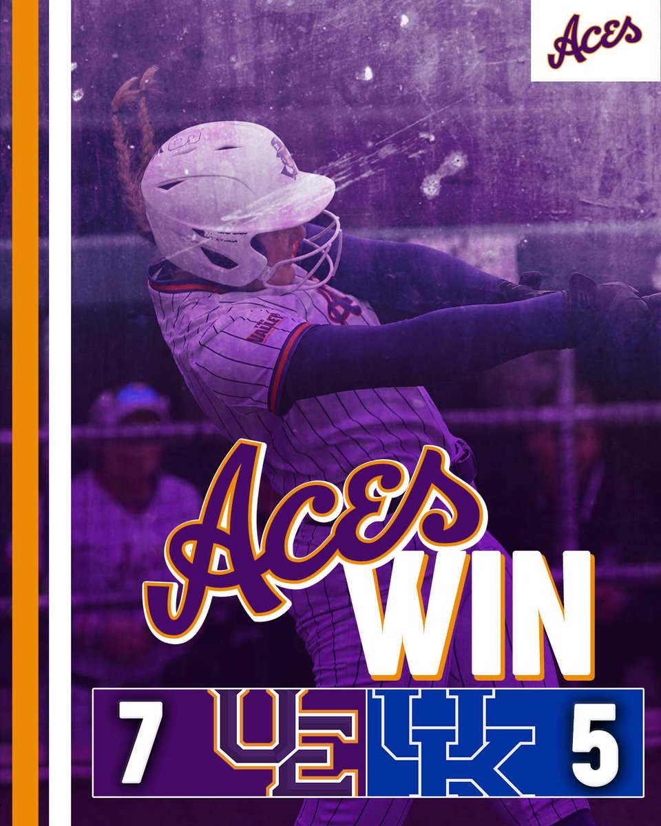 ACES WIN! 😤

For the first time since 2007, Evansville takes down an SEC opponent!

🥎 #ForTheAces x #Rakeville 💣