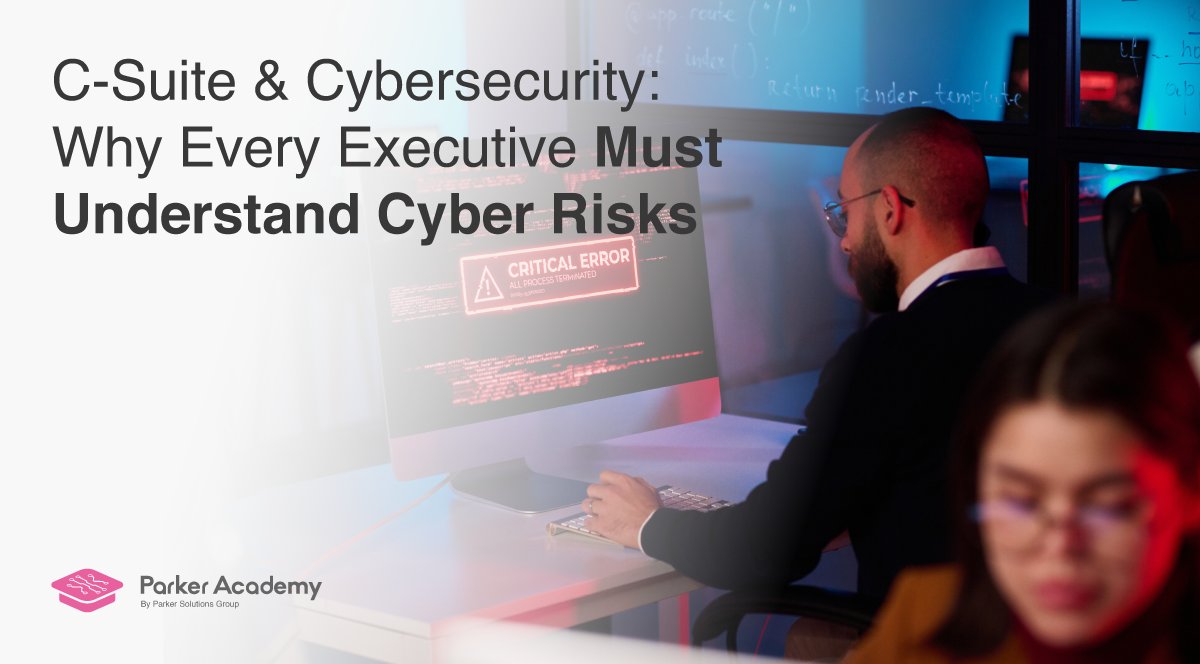 🔐 Cybersecurity is a business issue, not just an IT problem!
CEOs &amp; executives must prioritise cyber risk management to prevent financial loss &amp; compliance failures.
Is your leadership team prepared? Learn more: parkeracademy.co.uk/2025/02/28/c-s…

#CyberSecurity #RiskManagement #ISO27001