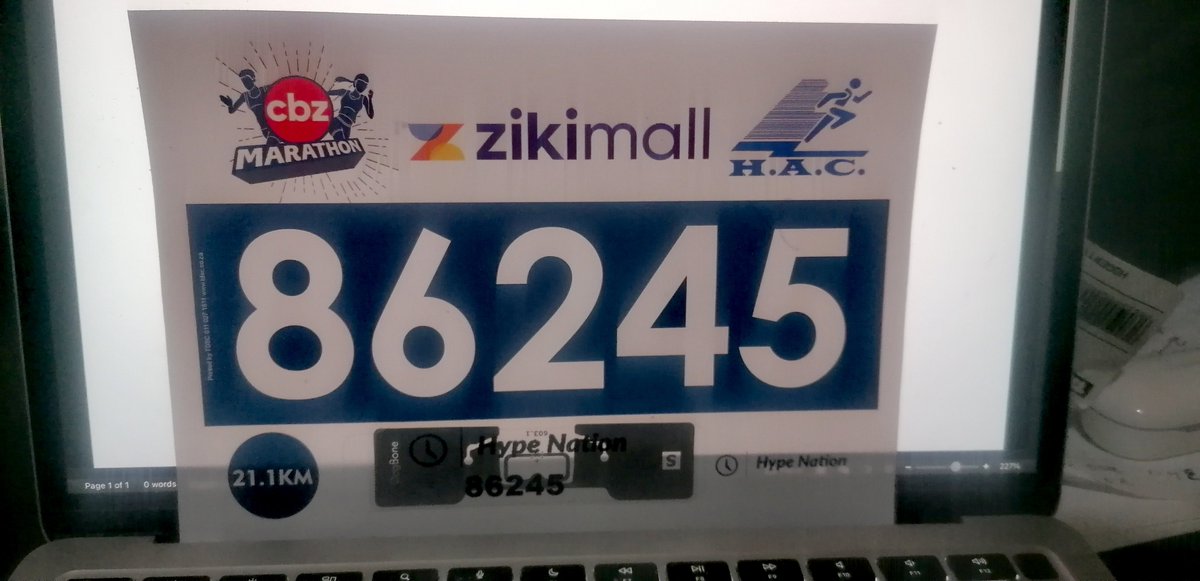 DrMureyi's tweet image. All set for Sunday!
@CBZHoldings Marathon. #Runthedistance