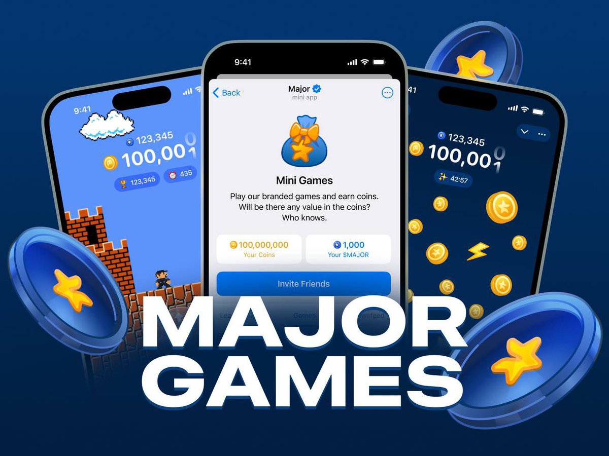 Tradin_Face's tweet photo. 🎮 MAJOR Season 2.0 is LIVE! 🚀

Play new games, earn Major Points, and win $MAJOR tokens! 🔥

❓Missed $50 or $100 in Season 1? Here’s your chance! Don’t wait—join now! 💰

🔗 Join here: https://t.co/3lGAaUqo0d

#MajorSeason2 #PlayAndEarn #CryptoGaming #MajorTokens #GameFi https://t.co/R9LuUkMluw