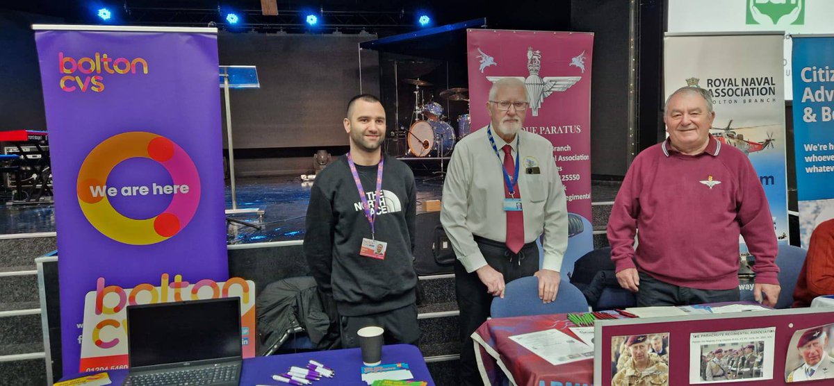 Thanks to funding from <a href="/TNLComFund/">The National Lottery Community Fund</a> &amp; <a href="/CovenantTrust/">Armed Forces Covenant Fund Trust</a> we were able to host an event enabling organisations in &amp; around Bolton to showcase the work they do &amp; the support that can be given to Bolton residents. Thank you to <a href="/boltontory/">Cllr Andy Morgan</a> for attending &amp; for your support!💚