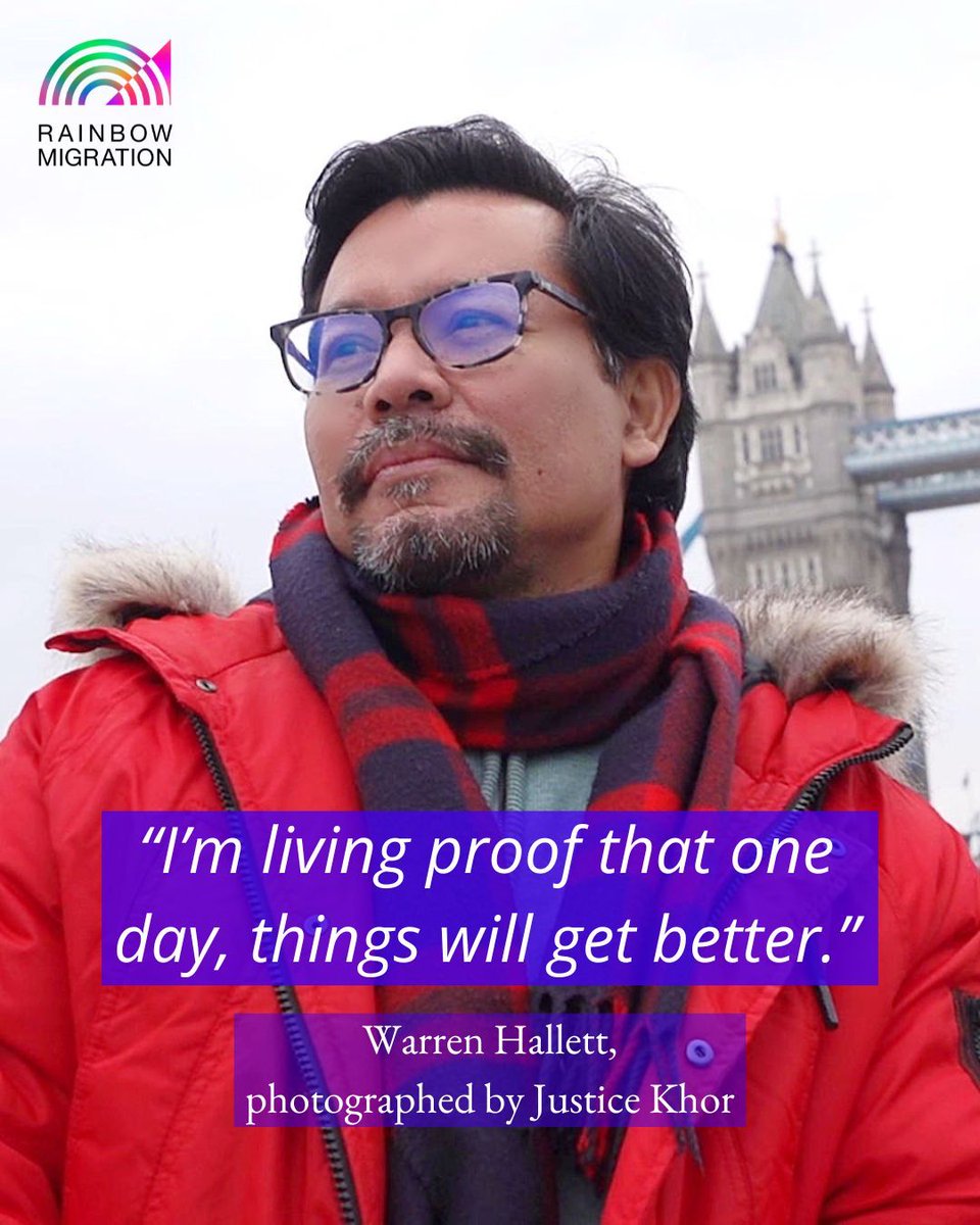 🌈To mark the last day of #LGBTHistoryMonth 2025, we want to share our interview with Warren. He is a gay man from Malaysia who came to the UK to study in 1990, and made history in 2000 as the first #LGBTQI+ person to be granted refugee status in the UK on the basis of sexual