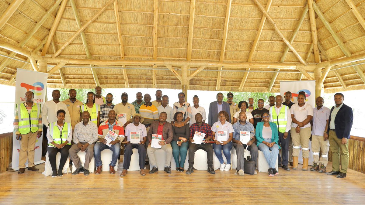 TotalEnergiesUG's tweet photo. #TotalEnergiesEPUganda has held a "Let's Talk!" Round Table engagement with #NGOs/CSOs in the Albertine region at HB Safari Hotel, Buliisa District, to discuss the #TilengaProject Livelihood Restoration Programme. 

The engagement was organized in collaboration with #BAPENECO, @kcsonuganda, and @PAU_Uganda inorder to enhance information #sharing and #transparency in the oil and gas sector.

⤵️