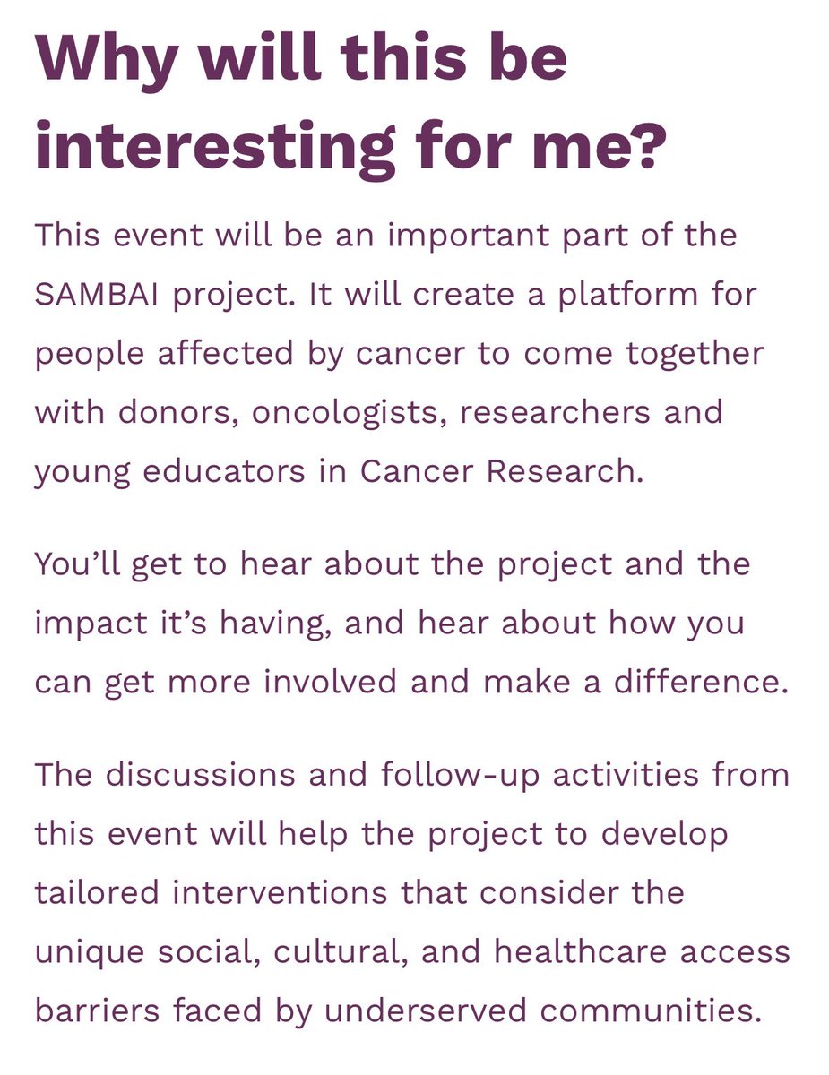 #RepresentationMatters <a href="/GSTTnhs/">Guy's and St Thomas'</a> <a href="/KingsCollegeLon/">King's College London</a> <a href="/SheebaIrshad/">Sheeba Irshad</a> <a href="/BlackinCancer/">BlackinCancer</a> <a href="/NHSE_Diversity/">Diversity & Inclusion</a> <a href="/EthnicHealthRes/">Centre for Ethnic Health Research</a> <a href="/EHU_ARCNWL/">Ethnicity & Health Unit</a> <a href="/NHSgms/">NHS Genomic Medicine Service</a> <a href="/GenomicsEngland/">Genomics England</a> <a href="/genomicsedu/">Genomics Education</a> <a href="/APPGBlackHealth/">APPG Black Health</a>