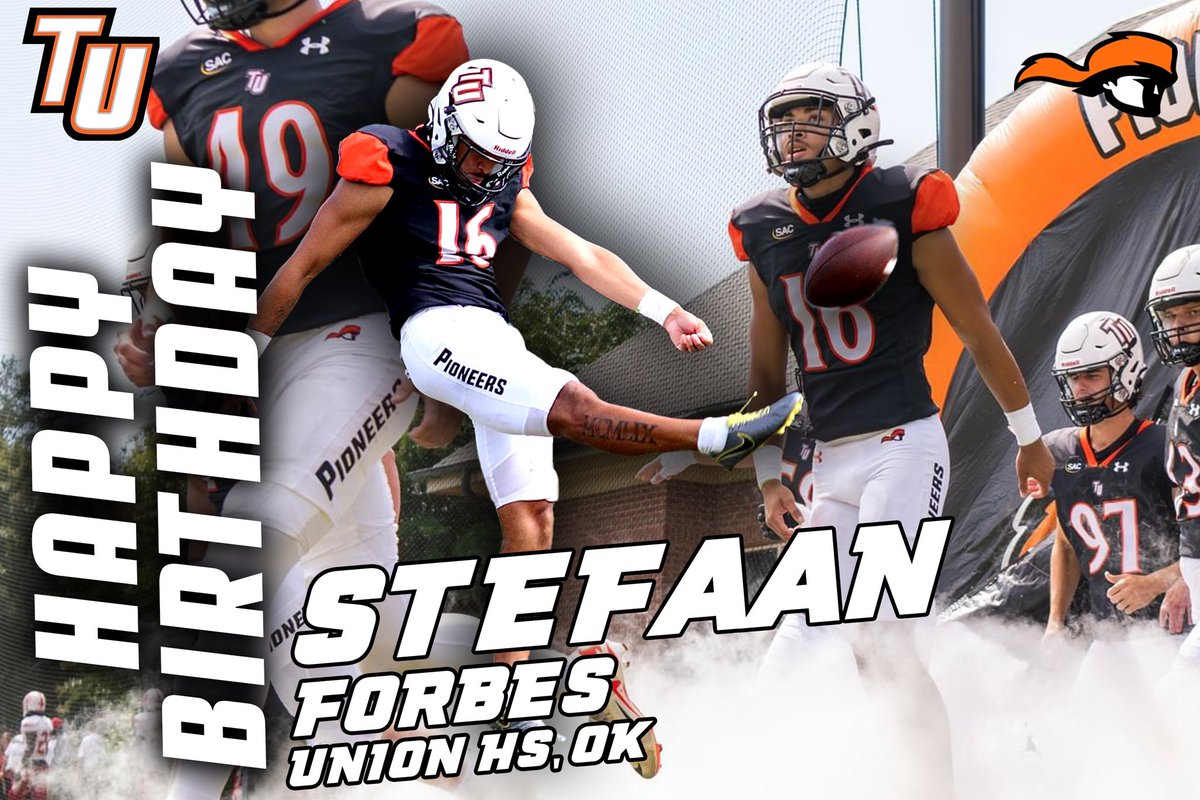 Happy Birthday <a href="/stefaan_forbes/">Stefaan Forbes-Vidaurri</a> #PioneerUp 🟠⚫️