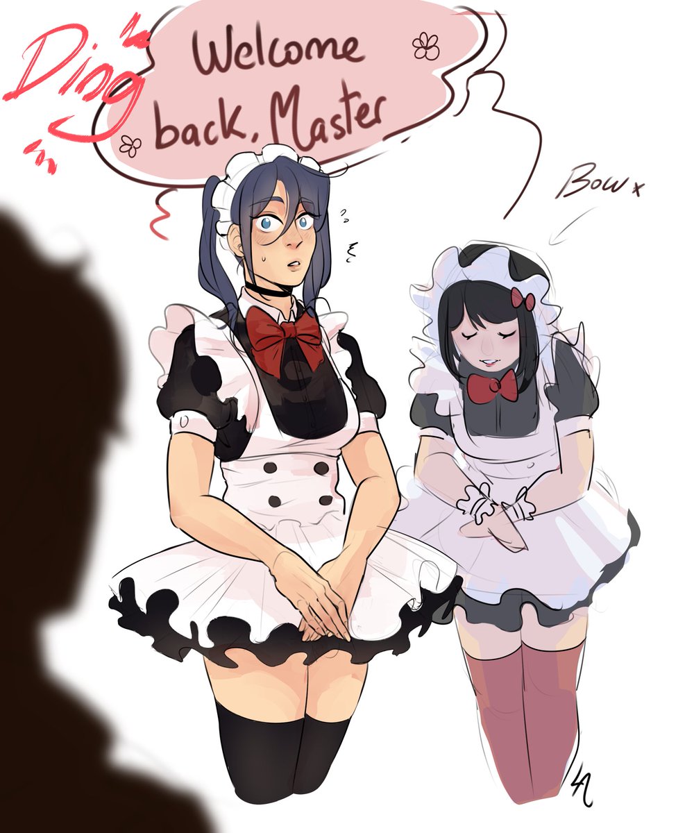 lexiaron0's tweet image. Tri-beaaammmm!💞✨🧁
Y’all seem to like this au ehe
#arcane #dandadan #au #cait #vi #violyn #caitvi #cupcakes #maid