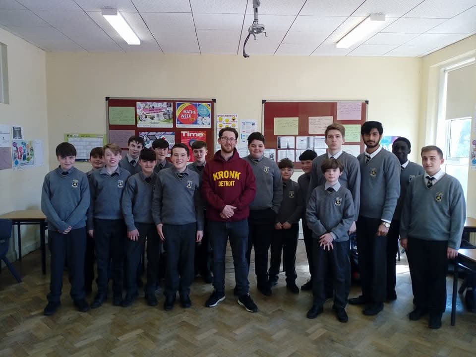 Congratulations to actor, playwright and uncle of one of our students, Shane Casey, who has been named Cork Person of the Year 2024. Best known as the Young Offender's Billy Murphy, Shane visited our school back in 2018.