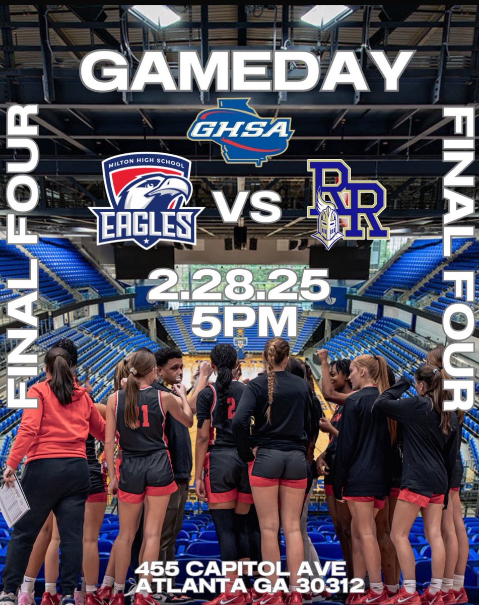 So proud of how far we have come this season. Let’s continue to fight Lady Eagles. #WeRide