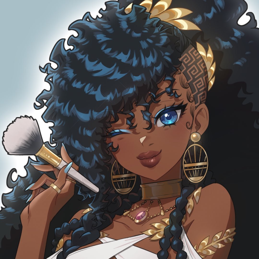 KishinShinobi's tweet image. It's the FINAL DAY OF BHM and to end on a BANGER our Day 28 pick, the Muse of Cosplay themselves @anarkeeVT! With a love for cosplay they were summoned from Olympus to aid and inspire people to cosplay the characters they love and express themselves! Sit back for some gaming too!