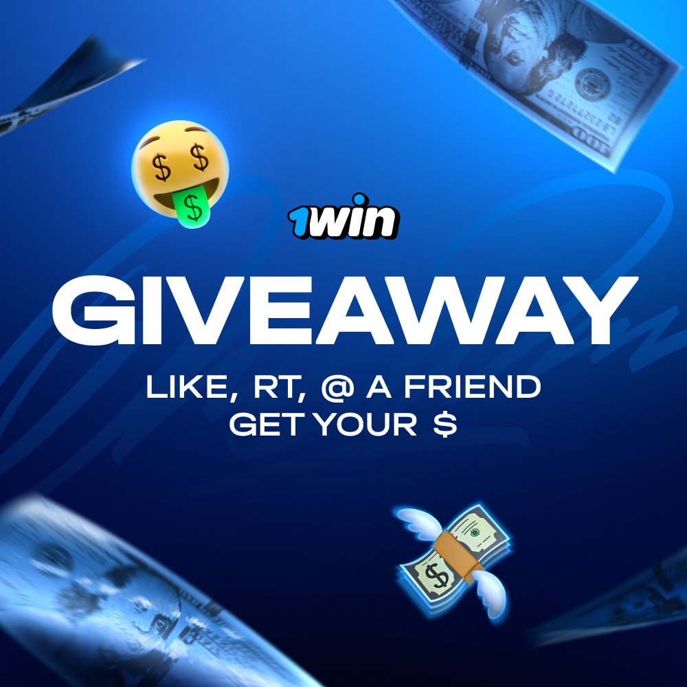 💸 $50 Giveaway
🚀 Like, Retweet, Follow
🎁 Tag 1 friend in the comments
🏆 Winners will receive a LIKE and their PRIZE via DM
Maximize your chances by liking ♥️ our pinned post👇

Results tomorrow!

🔗mssg.me/1win.pro | #1win | #giveaway | #bonuscode | #giveawayalert