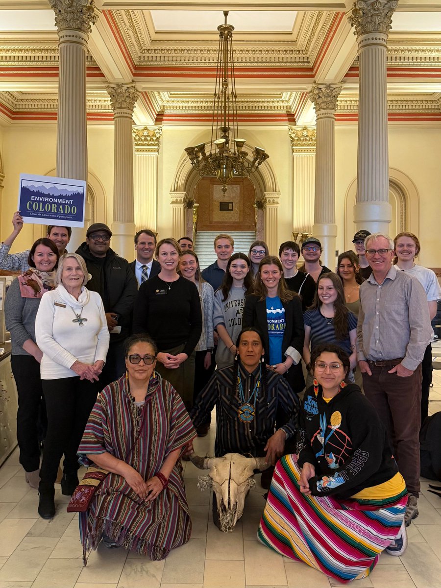 Thanks to everyone who joined us at Bison Education Day at the CO Capitol to learn about these incredible creatures! We got hands-on with skulls &amp; hides and discussed conservation. Big thanks to our partners, speakers, and all the attendees! #bison #conservation #wildlife