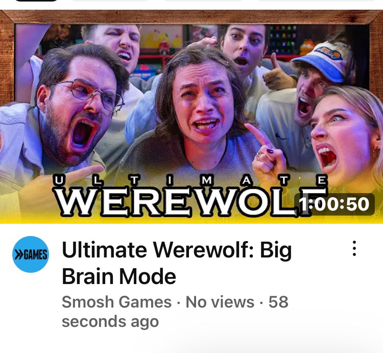 meatballnews93's tweet photo. It’s big brain time!
Angela Giarratana is featured in a new Smosh games YouTube video!
#angelagiarratana #ianhecox #courtneymiller #amandalehancanto #shaynetopp #spenceragnew #trevorevarts #arashalalani #smosh #smoshgames #youtube #ultimatewerewolf
https://t.co/gP0GkawNu2 https://t.co/nMVBzDIFZL