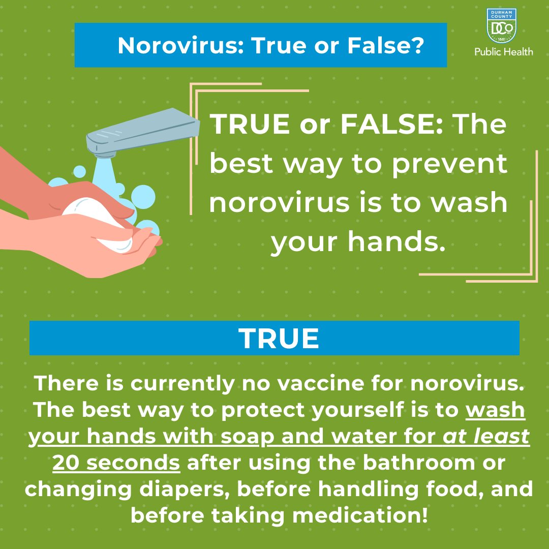 If you've had norovirus, you know you don't want it again. If you haven't had norovirus, try your best to keep it that way, trust us. Community spread of norovirus is currently high, so get the facts on how to protect yourself and others! Learn more: cdc.gov/norovirus/prev…