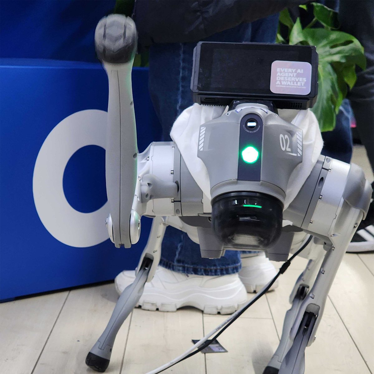 CoinbaseDev's tweet photo. #cdpaws is here to remind you that every AI agent deserves a wallet. https://t.co/LKxuaS25zh