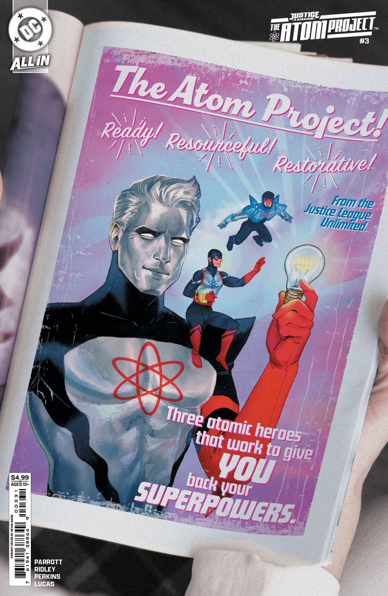 BuzzComics's tweet photo. Preview de Justice League: The Atom Project #3 (of 6) par Ryan Parrott, @John_Ridley, Mike Perkins et Adriano Lucas chez @DCOfficial / @TheDCNation #DCComics #DCAllIn #JusticeLeague #TheAtomProject https://t.co/ymrs18Q10a https://t.co/1gUWhz3Fsd