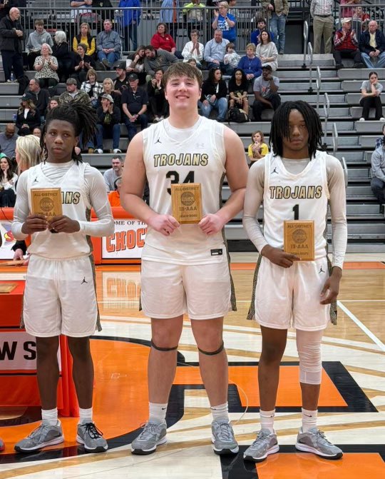 ✅ 3 time district champion 
✅3 time all district 
✅2 time all district tournament team 
✅ all district academic team.