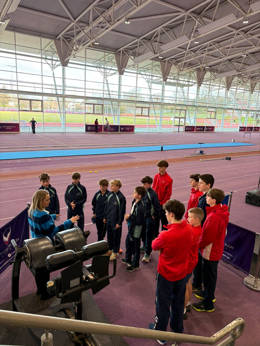 A comfortable journey north in preparation for Radley’s inaugural appearance at the <a href="/SchoolAthletics/">EnglishSchoolsAA</a> National Cup Final. Thanks to multiple Olympian <a href="/MartynRooney/">Martyn Rooney</a> for touring us around <a href="/lborouniversity/">Loughborough University</a> en-route. <a href="/RadleyCollege/">Radley College</a> <a href="/RadleySports/">Radley Sports</a>