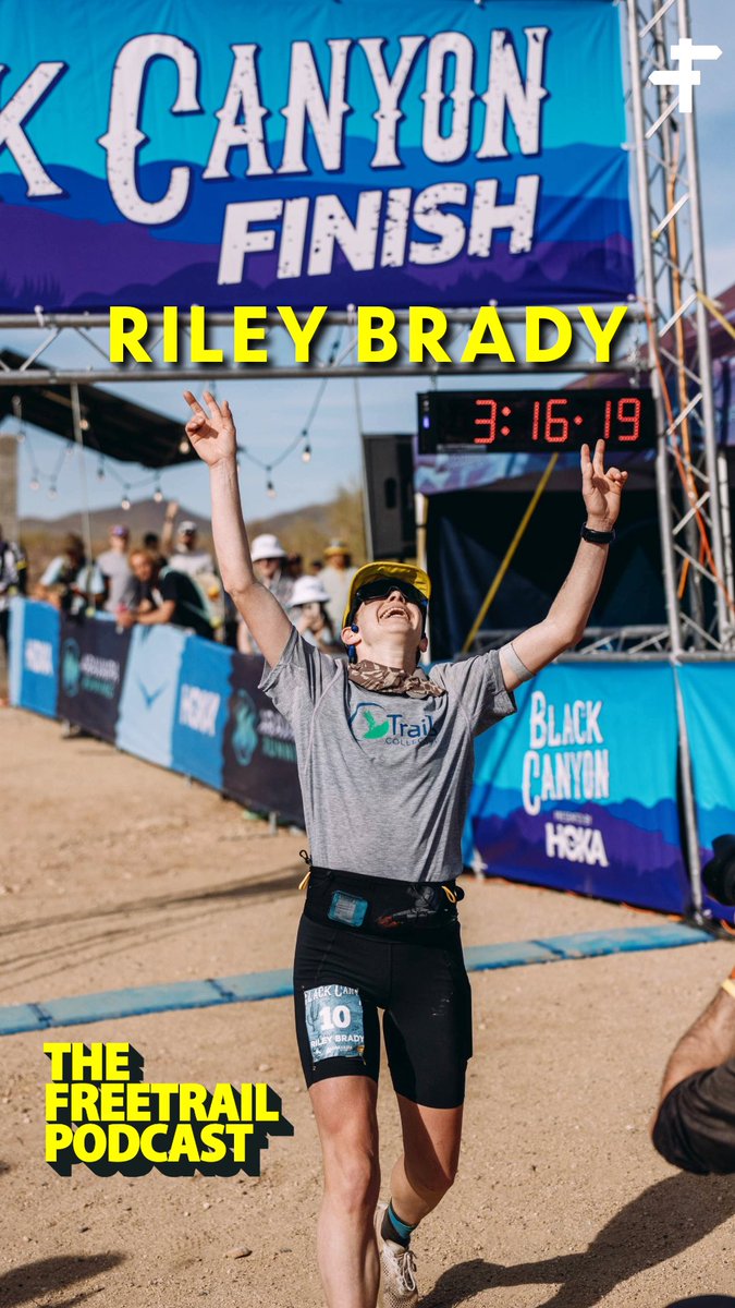 dylanbo's tweet image. This week on the @runfreetrail pod, Riley Brady joins for the first time. Riley is a pro trail runner living in Boulder, CO. Riley has been building a solid resume over the years but has recently broken through to achieve two huge back-to-back wins at the Javelina Jundred and…