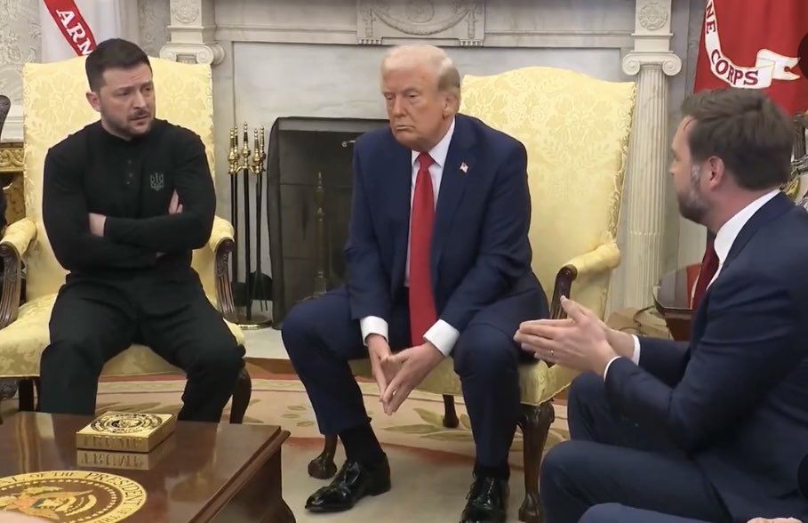 The Oval Office ambush is wake up call #742 to Europe: America doesn’t have your back &amp; you are out of time. Seize Russian assets in the EU, embargo Russian energy, allow Ukraine to hit targets on Russian territory with our missiles, &amp; prepare new air defense &amp; troop commitments.