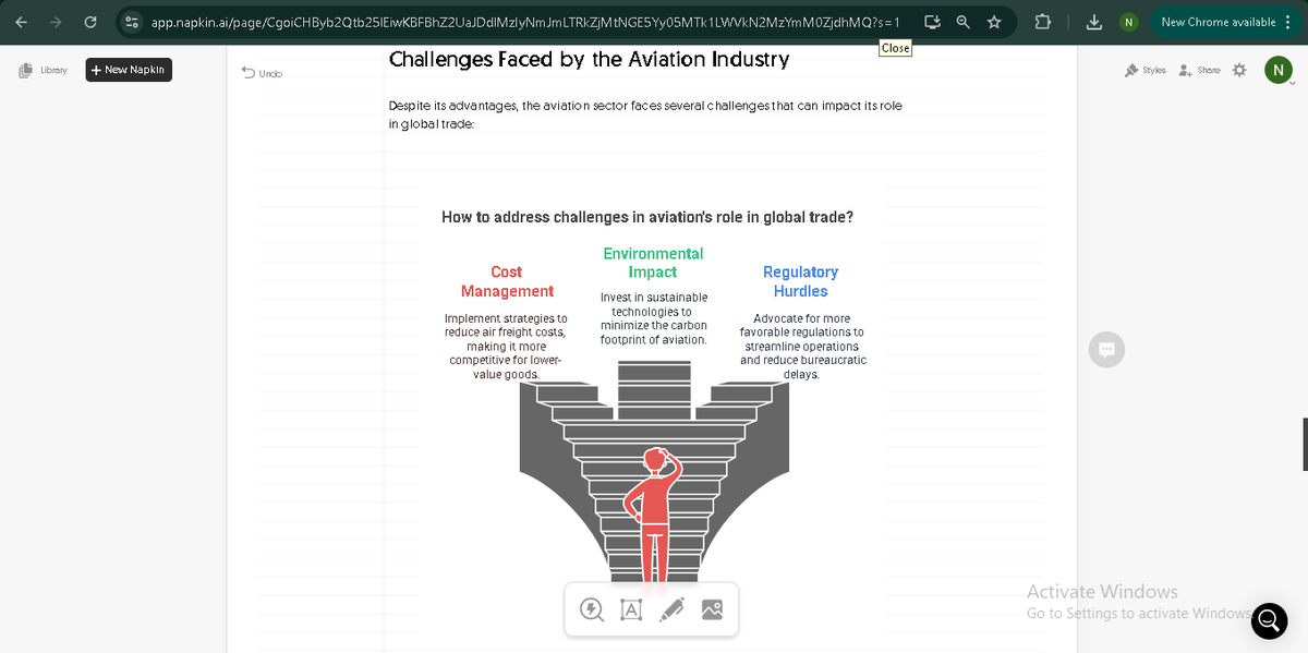 AbokumahAnnobil's tweet photo. I am loving the insightful and amazing diagrams from Napkin AI that highlights the impact of aviation on global trade. #NapkinAI #AviationInsights #VisualData
#ALX_AiSK #ALX_AI https://t.co/fuKX5399mZ