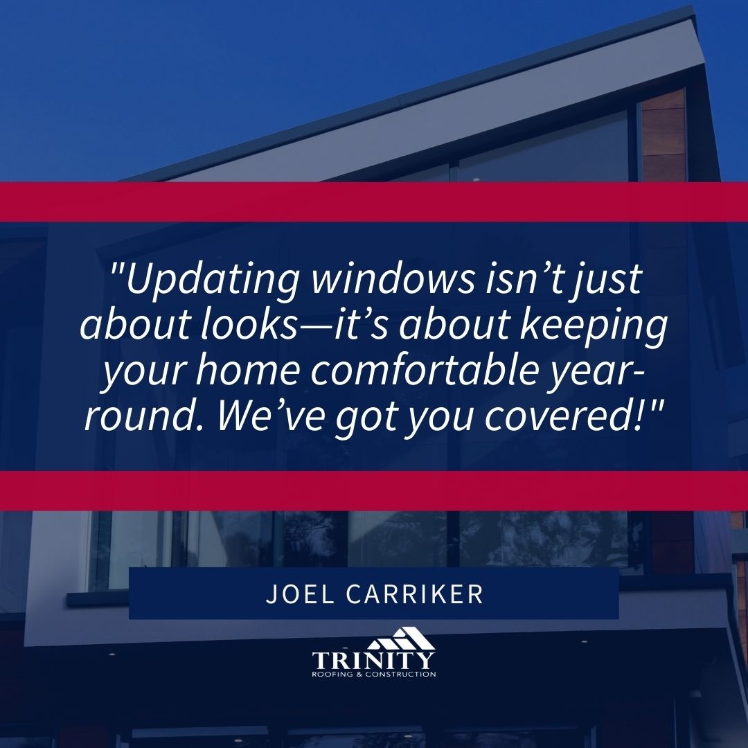 TheRoofExperts's tweet image. Updating windows is about more than style—it’s about comfort, efficiency, and savings! 💡🏡 

Trinity has you covered. Call us today!