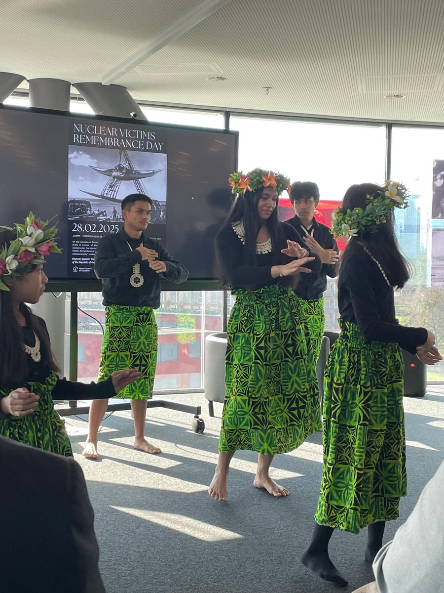 NZ Mission Geneva (@nzungva) on Twitter photo Today Ambassador Geels had the pleasure of meeting to Hon. Kalani Kaneko, Minister of Foreign Affairs and Trade, Republic of Marshall Islands 🇲🇭 at Nuclear Victims Remembrance Day. An important and impactful commemoration event hosted by <a href="/RMIGeneva/">Marshall Islands Permanent Mission in Geneva</a> in honour of the victims and Today Ambassador Geels had the pleasure of meeting to Hon. Kalani Kaneko, Minister of Foreign Affairs and Trade, Republic of Marshall Islands 🇲🇭 at Nuclear Victims Remembrance Day. An important and impactful commemoration event hosted by <a href="/RMIGeneva/">Marshall Islands Permanent Mission in Geneva</a> in honour of the victims and