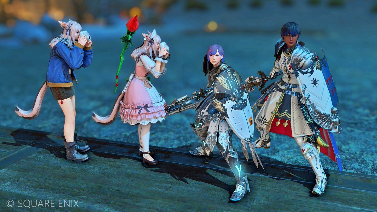 Momo_man_ma's tweet photo. FCメン4人でレベルレ!
サスタシャ~٩(ˊᗜˋ*)و
タンク2名DPS2名で行ったので
記念にチェキ撮っておいた(๑'ᵕ'๑)
#Flower4 https://t.co/IOZi6coMdG