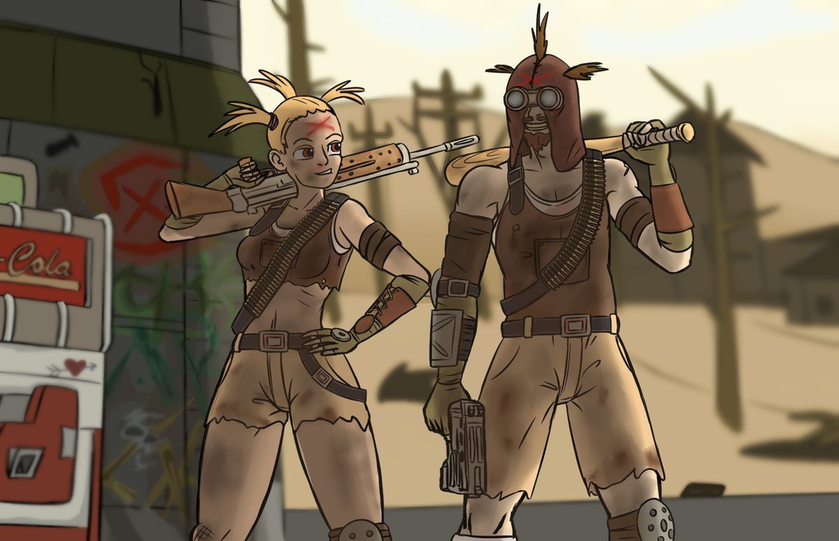 VadyTwy's tweet photo. #digitalart #fallout https://t.co/TpfY63qoDu