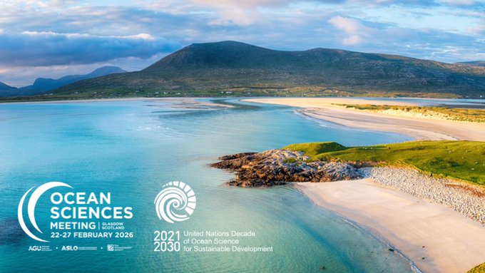 🌊#OSM26 is proud to be an Endorsed Decade Action program within the UN Decade of Ocean Science for Sustainable Development. This signifies the commitment to advancing ocean science and working to achieve a healthier ocean by 2030! oceandecade.org

<a href="/theAGU/">AGU (American Geophysical Union)</a> <a href="/aslo_org/">ASLO</a>