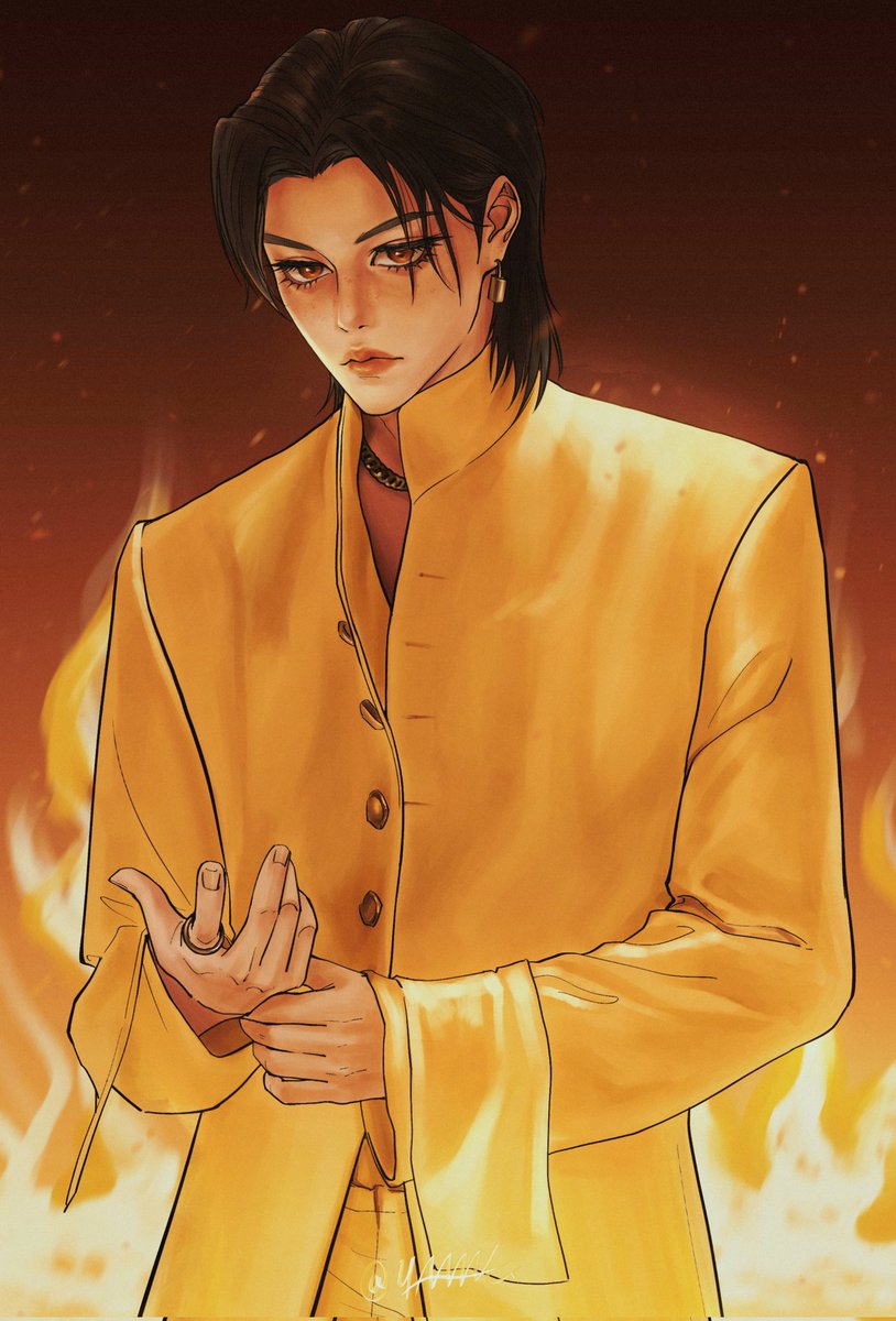 CCC_hly's tweet image. My boy in flame🔥
#Felix #ピリ 
#ReawakeR
#ReawakeR_MV_LiSA_FELIX