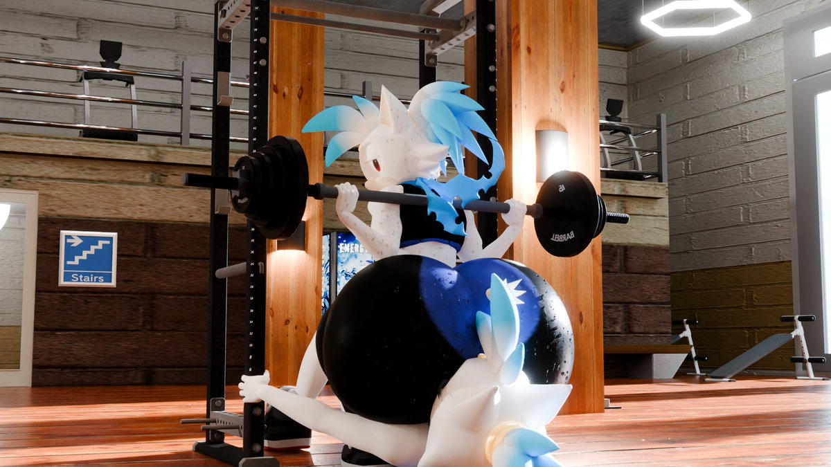 Yeah i need some more time in the kitchen with these geometry node things, they lag my laptop like crazy.

other than that enjoy Kitten getting DEEP in his Brothers sweaty ass.

#blender #furry #nsfw