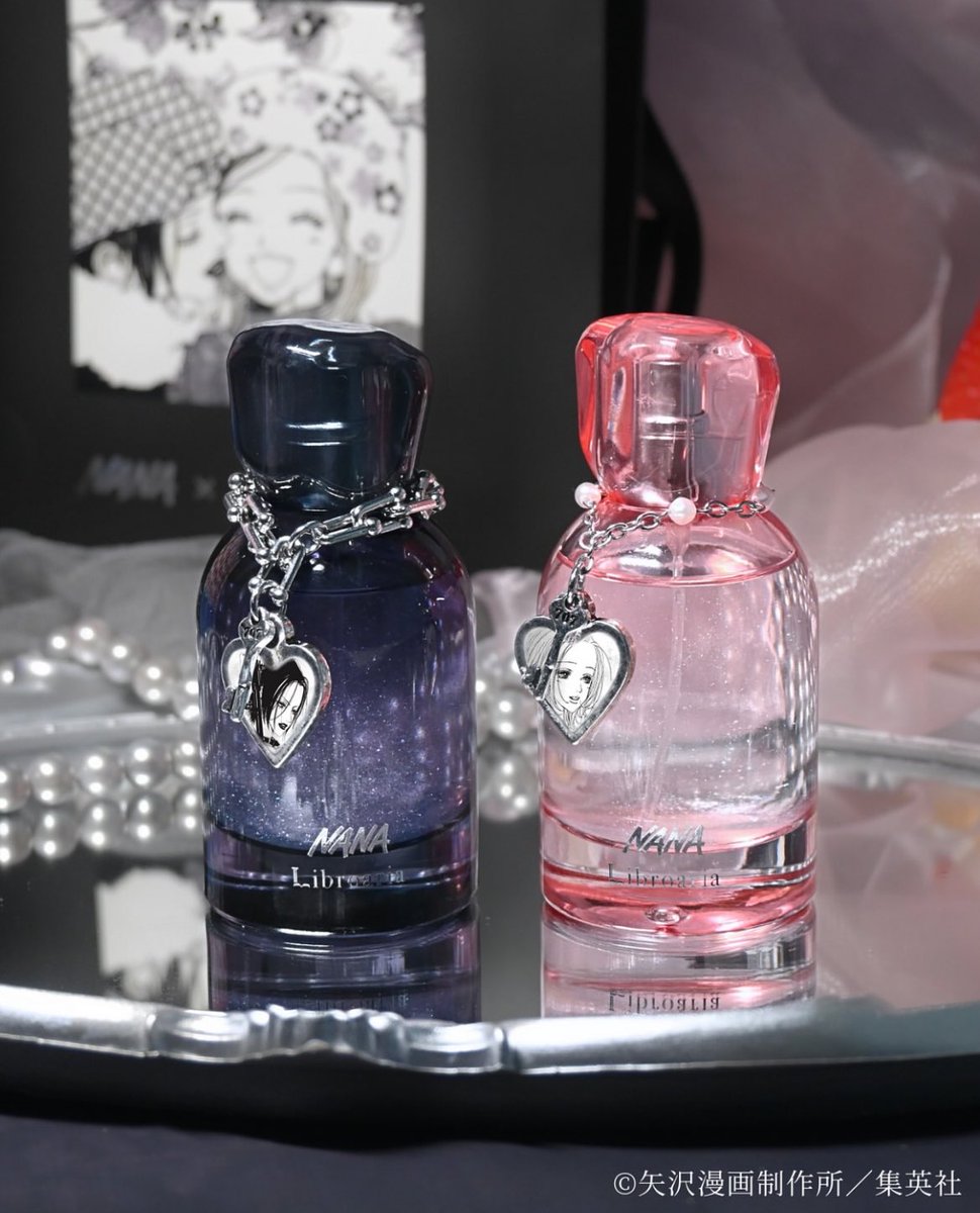 Libroaria will be releasing NANA perfumes! ❤️ Preorder opens on