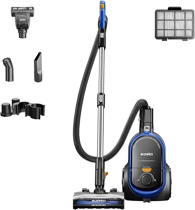 FMoudnib's tweet photo. Eureka Bagless Canister Vacuum with Washable HEPA Filter, 16KPA Suction for Carpets/Hard Floors, Compact Design with 3 Cleaning Tools, 2-Motor Household Vacuum, Lightweight and Easy Maneuverable
https://t.co/0t9W2pIZCW https://t.co/foNhUO7IwH
