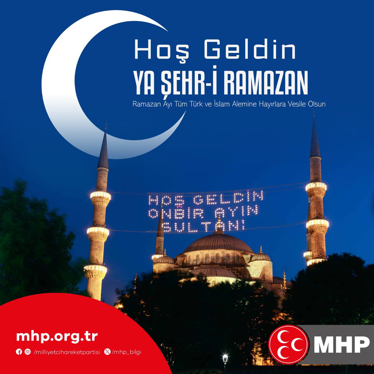 Hoş Geldin Ya Şehr-i Ramazan

Ramazan Ayı Tüm Türk ve İslam Alemine Hayırlara Vesile Olsun