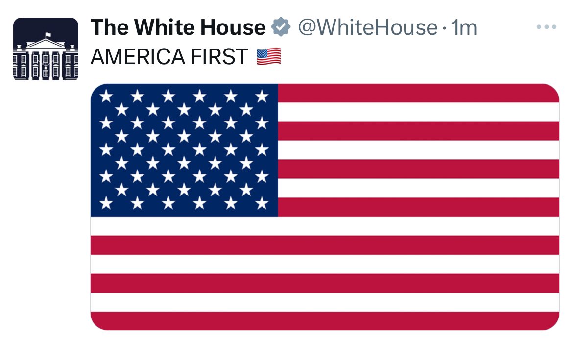 This “America first” will quickly turn in “America alone” if you treat allies&amp;partners in a way 🇺🇦 President was treated in White House.

Such a strategic suicide in real time. 

Everything built since WWII through sacrifice&amp;consistent effort of US citizens is thrown in dustbin.