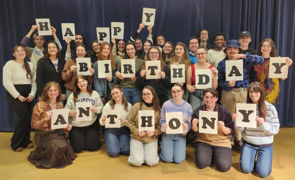 Love Philippe Lemieux's filmmaking class of 2025 in Quebec, for their graphic good wishes on my 79th birthday.
Maybe they'll give me a job when they graduate?
(They'd better hurry.)