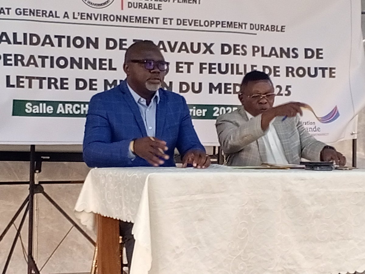 *MEDD : VERS L'ÉLABORATION DE SA LETTRE DE MISSION*

La nécessité de corriger les carences et de permettre une meilleure appropriation de l'approche concertée des outils de planification, justifie la tenue de cet atelier.
medd.gouv.cd/medd-vers-lela…