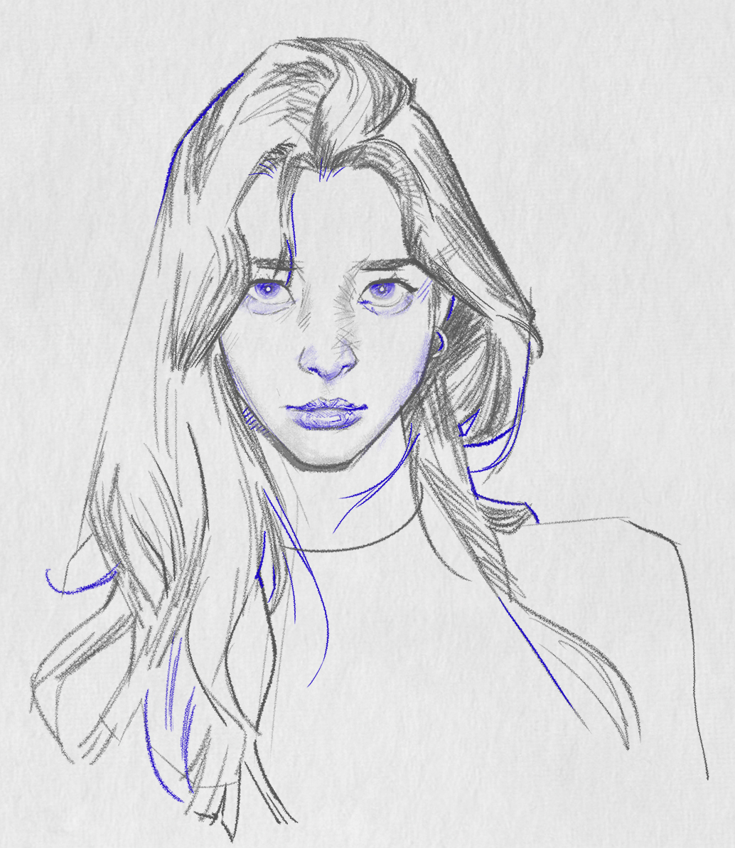 Another portrait rough