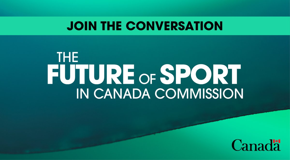 Writing to the Future of Sport in Canada Commission is a way to provide your experiences in, and perspectives regarding safe sport and the Canadian sport system. To access the portal: canada.ca/en/canadian-he…