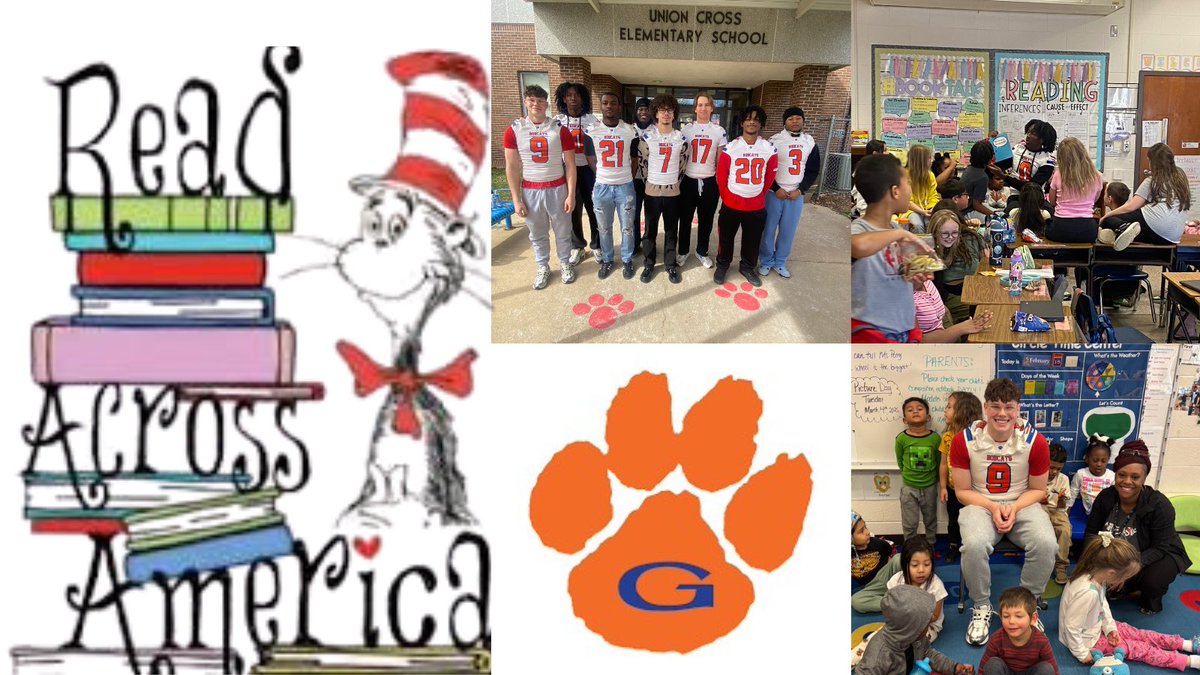 Thank you, Union Cross Elementary for letting us Kick off “ Read Across America week”. Our scholars had a blast! #BetterTogether