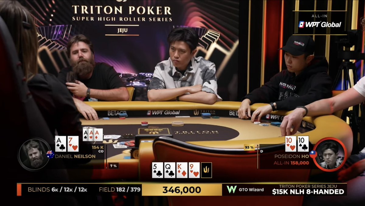 It’s been a dream to play at <a href="/tritonpoker/">Triton Poker</a> super high roller series, especially with the name of Poseidon.