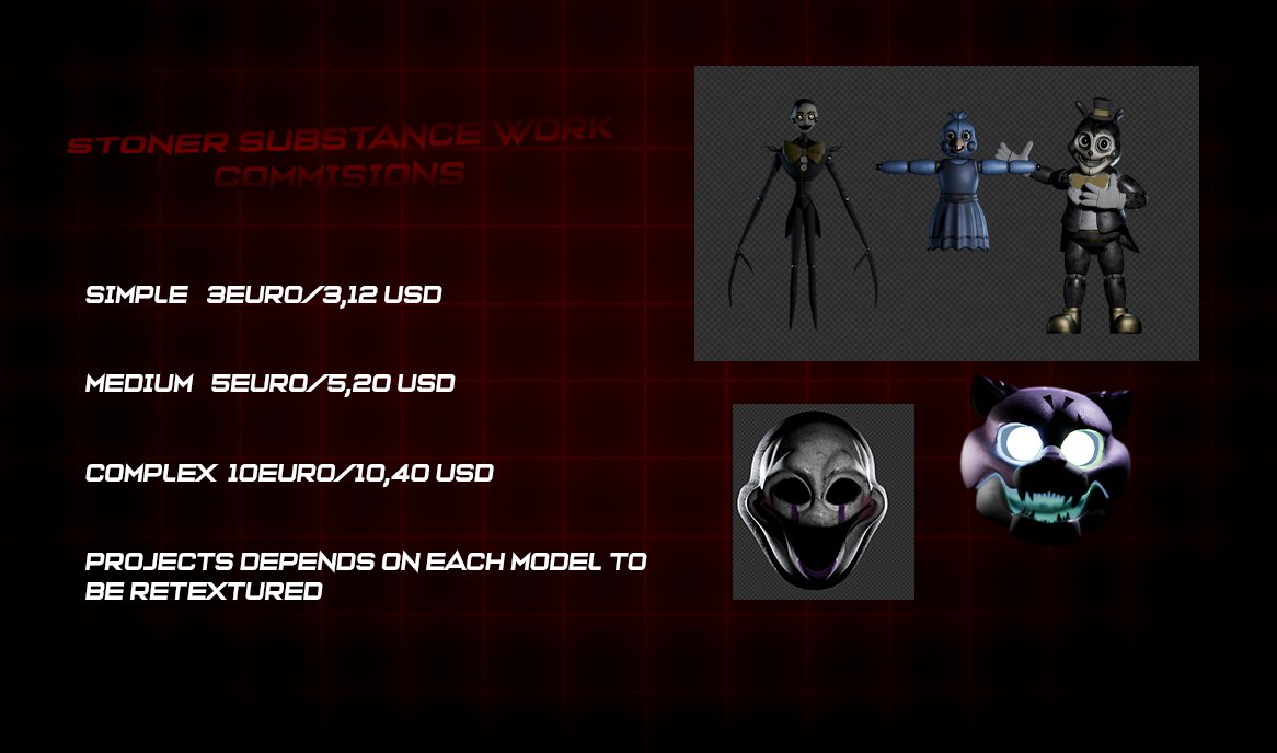 SfmStone's tweet image. Sfm porting c0mm with Substance Painter texture work are now OPEN!!  

-----------------------------------------------------------  

IMPORTANT NOTES! 

 -I accept paypal payment    

-RTS are really appreciated.   

-Got any Questions? contact me on discord stonesfm  

1/2