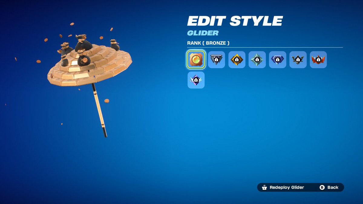 nicolarrain08's tweet photo. @FortniteStatus Please fix "Ranker's Vaultbrella" glider https://t.co/7Ux4ZX5Ji6