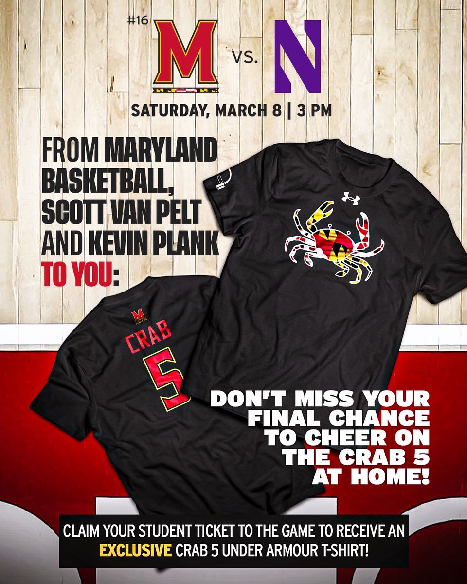 Scott Van Pelt (@notthefakesvp) on Twitter photo When our University talks “Maryland Pride” - KP and I always wear it on our sleeves. Along with <a href="/TerrapinHoops/">Maryland Men’s Basketball</a> we want to show a little love to the next wave of students so that they can, too. Next Saturday let’s run it back one last time and send this team out correctly. When our University talks “Maryland Pride” - KP and I always wear it on our sleeves. Along with <a href="/TerrapinHoops/">Maryland Men’s Basketball</a> we want to show a little love to the next wave of students so that they can, too. Next Saturday let’s run it back one last time and send this team out correctly.