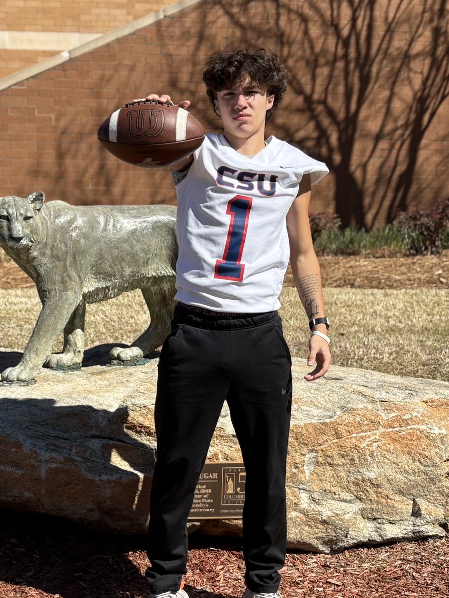 Isaiah glez (@isaiahglez) on Twitter photo Thank you <a href="/ColumbusStateFB/">Columbus State Football</a> for the amazing visit
<a href="/NEGARecruits/">Northeast Georgia Recruits</a> <a href="/CHSFBrecruiting/">Chestatee War Eagles Football Recruiting</a> <a href="/Chestatee_FB/">Chestatee Football</a> Thank you <a href="/ColumbusStateFB/">Columbus State Football</a> for the amazing visit
<a href="/NEGARecruits/">Northeast Georgia Recruits</a> <a href="/CHSFBrecruiting/">Chestatee War Eagles Football Recruiting</a> <a href="/Chestatee_FB/">Chestatee Football</a>