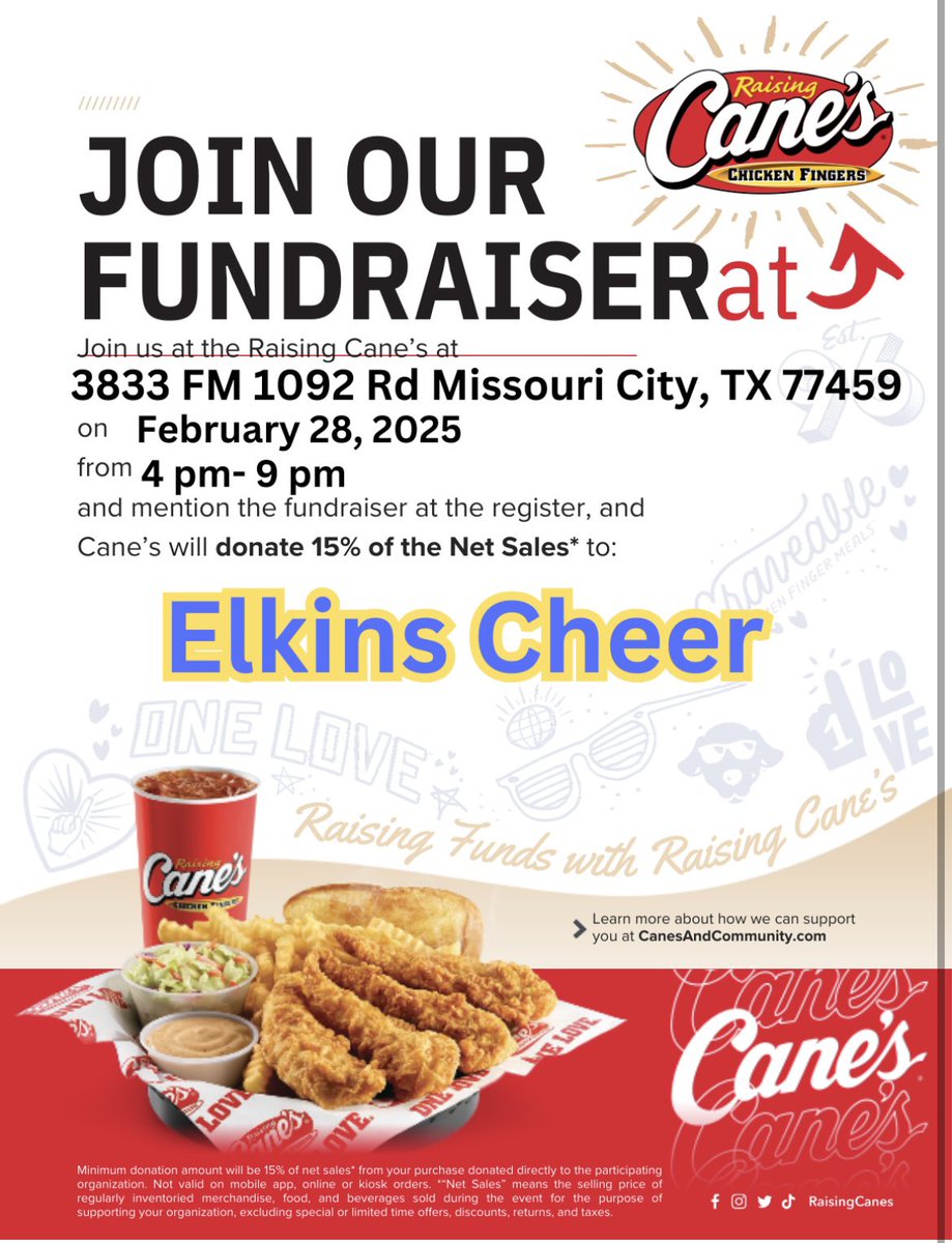 EHS_AllSportsBooster (@ehs_allsports) on Twitter photo Please support the team that supports everyone else!! Mention the Spirit Night when you place your order!
<a href="/EHS_Knightswire/">Elkins High School</a> <a href="/elkins_stuco/">Elkins StuCo</a> Please support the team that supports everyone else!! Mention the Spirit Night when you place your order!
<a href="/EHS_Knightswire/">Elkins High School</a> <a href="/elkins_stuco/">Elkins StuCo</a>